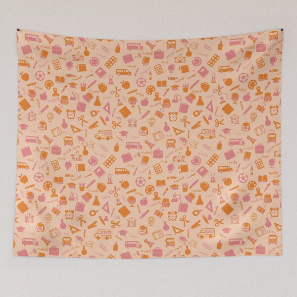 Item preview, Seamless pattern with educational and essential school icons designed and sold by AlicinaM.