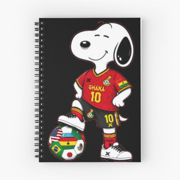 Item preview, Worldcup 2026 Ghana Team Funny Snoopy Soccer Playe designed and sold by artsregis.