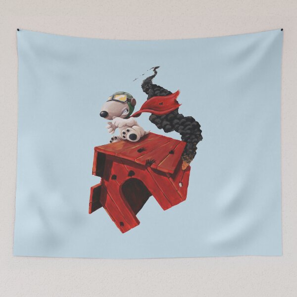 Item preview, snoopy crash landing designed and sold by waderpaker.
