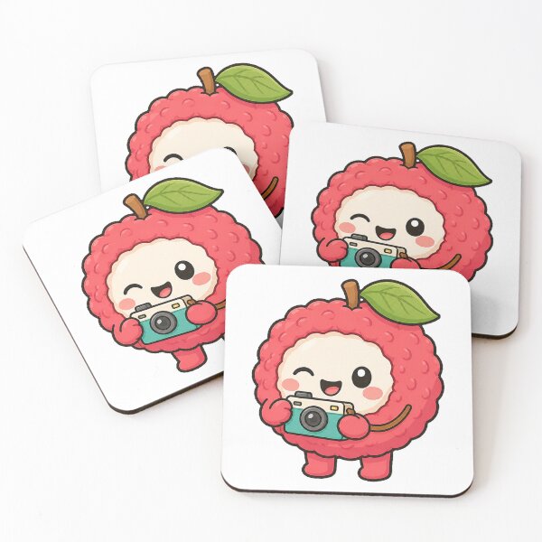 Item preview, Cute Lychee Photographer designed and sold by Doodle Planet.