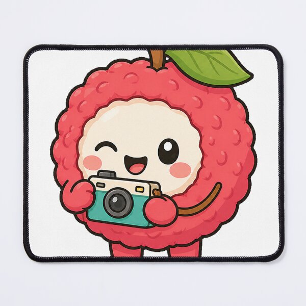 Item preview, Cute Lychee Photographer designed and sold by Doodle Planet.