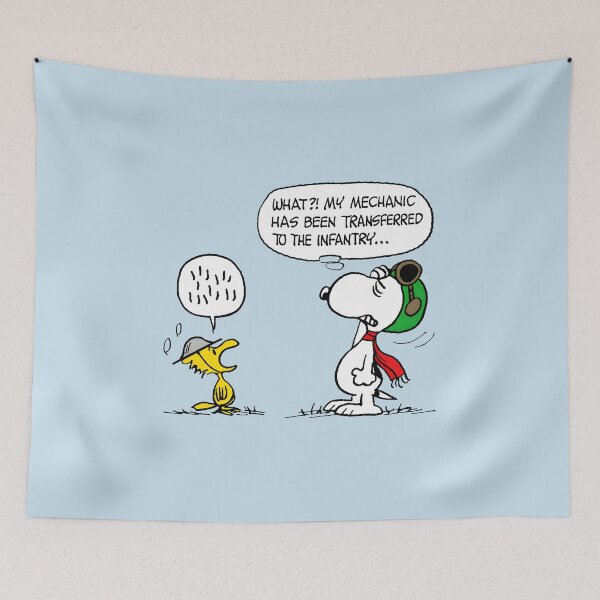 Item preview, funny snoopy and woodstock pilot designed and sold by waderpaker.