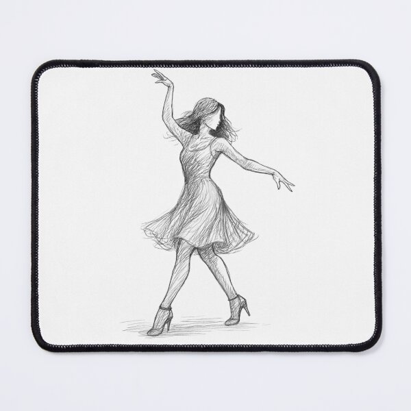 Item preview, Elegant Ballerina Dancing  designed and sold by Nitta Studio.