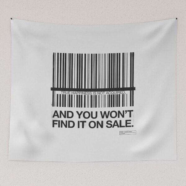 Item preview, True Happiness Won't Find It On Sale - Outkast Quote Vintage Weary Design designed and sold by Enea Kelo.