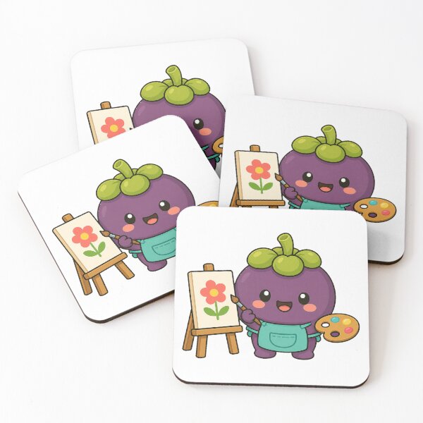 Item preview, Cute Mangosteen Artist designed and sold by Doodle Planet.