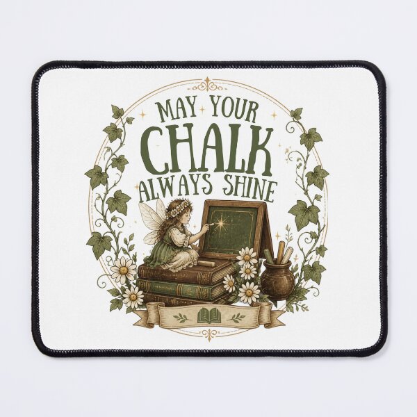 Item preview, May Your Chalk Always Shine Classroom Teacher designed and sold by ClemInk.