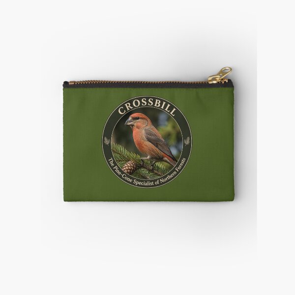 Item preview, CROSSBILL     – The Pine‑Cone Specialist of Northern Forests designed and sold by The Digital Compass.
