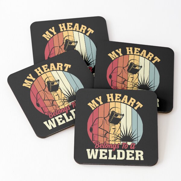 Item preview, My Heart Belongs to a Welder, Welder Lover Gifts Shirt designed and sold by MalwasBasket.