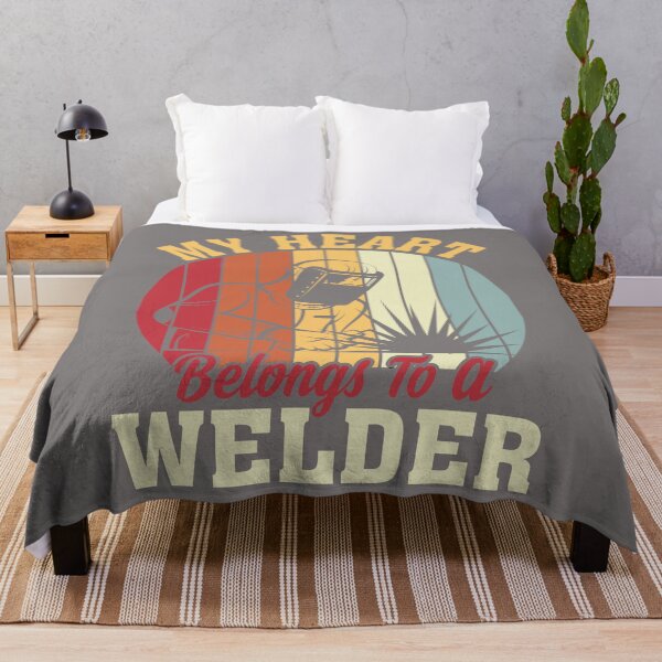 Item preview, My Heart Belongs to a Welder, Welder Lover Gifts Shirt designed and sold by MalwasBasket.