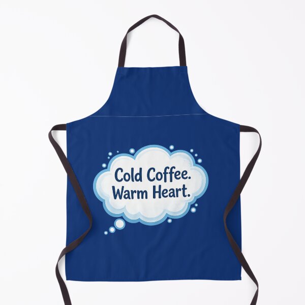Item preview, Cold Coffee Warm Heart - minimal Style Nurse Art designed and sold by Nurse Craft Studio.