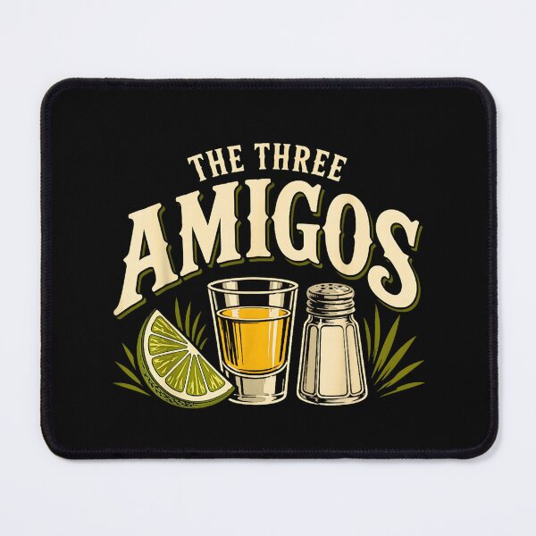 Item preview, Funny Tequila Salt Lime Three Amigos Vintage Drinking Graphic designed and sold by Rahamkshop.