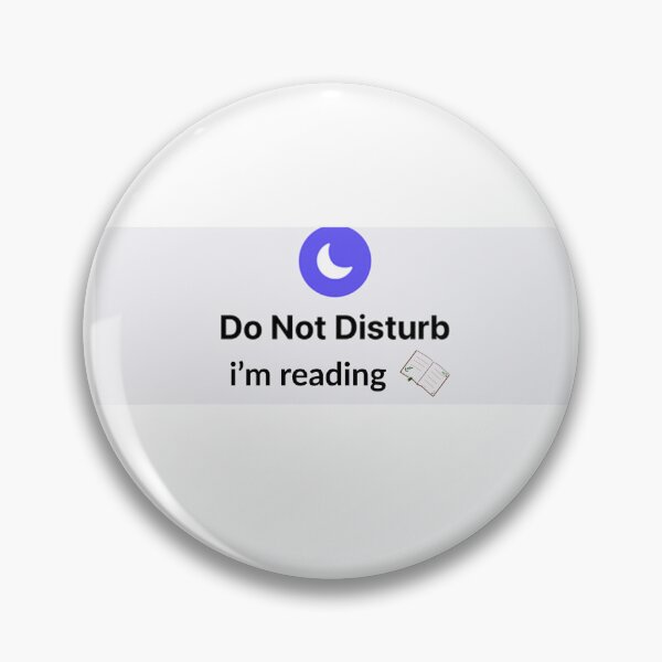 Item preview, do not disturb, i'm reading designed and sold by literalbrooke.