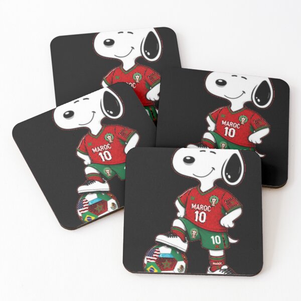 Item preview, Worldcup 2026 Maroc Team Funny Snoopy Soccer Playe designed and sold by artsregis.