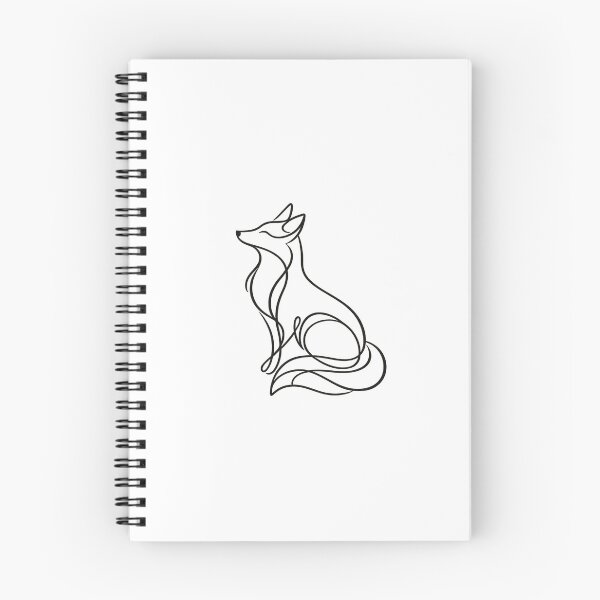 Item preview, One-line fox designed and sold by PeterPunkt.