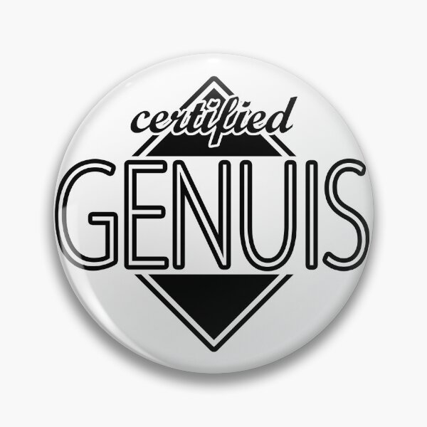 Item preview, Certified Genuis designed and sold by ItBearlyFits.