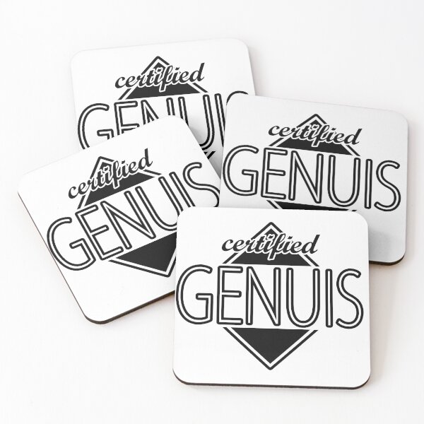 Item preview, Certified Genuis designed and sold by ItBearlyFits.