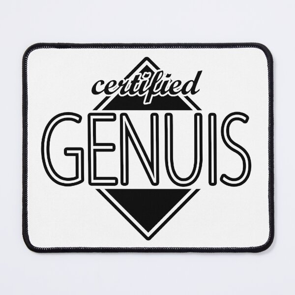 Item preview, Certified Genuis designed and sold by ItBearlyFits.