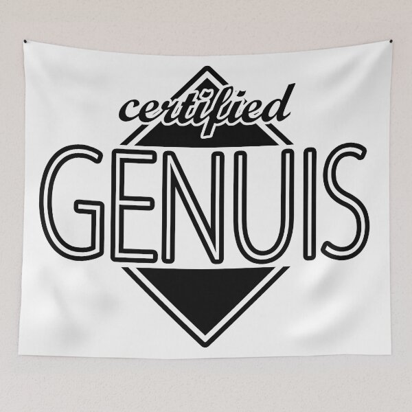 Item preview, Certified Genuis designed and sold by ItBearlyFits.