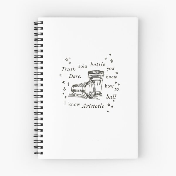 Item preview, Truth Dare Aristotle TTPD Lyric Line Art Print designed and sold by gringoods.