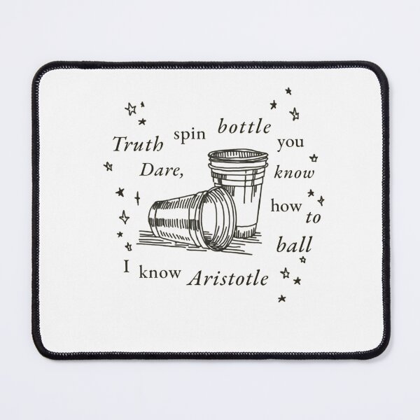Item preview, Truth Dare Aristotle TTPD Lyric Line Art Print designed and sold by gringoods.