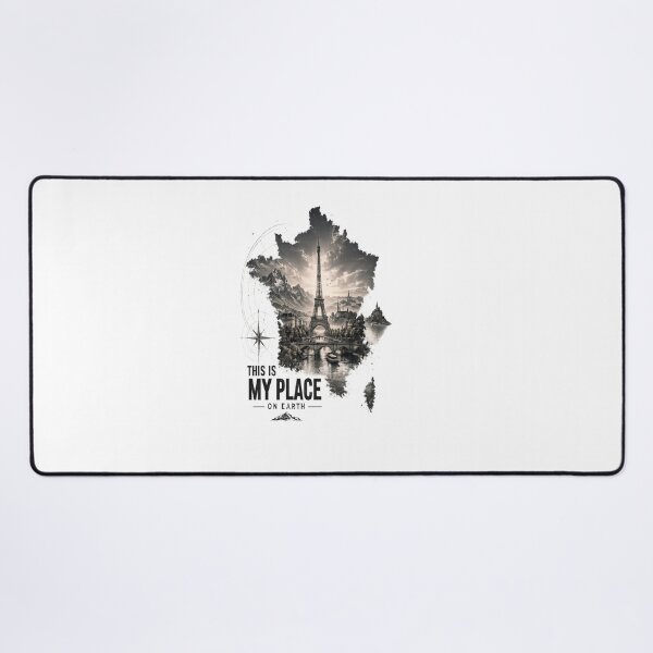 Item preview, France Map Paris This Is My Place On Earth designed and sold by JMDG Studio.
