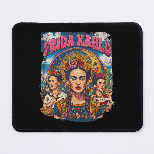 Item preview, Retro Psychedelic Frida Kahlo Mexican Pop Art designed and sold by TeeARTHY.