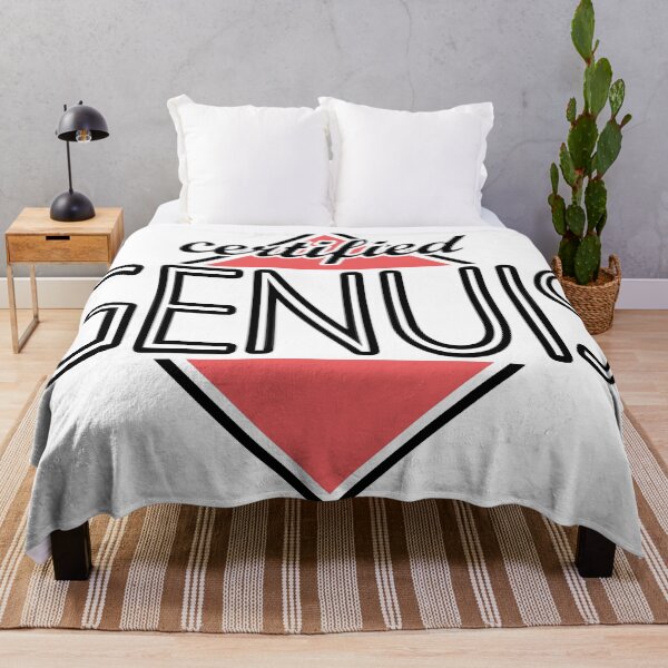 Item preview, Certified Genuis (red) designed and sold by ItBearlyFits.