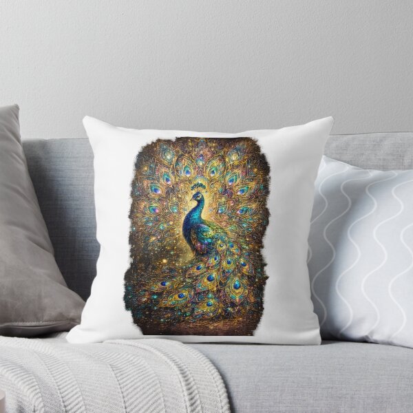 Item preview, Peacock with kaleidoscopic feathers designed and sold by PeterPunkt.
