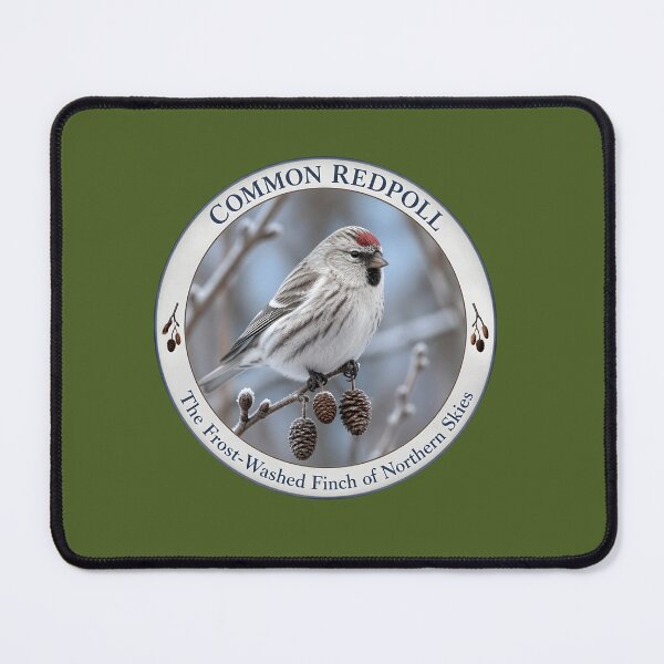 Item preview, COMMON REDPOLL       – The Frost‑Washed Finch of Northern Skies designed and sold by The Digital Compass.
