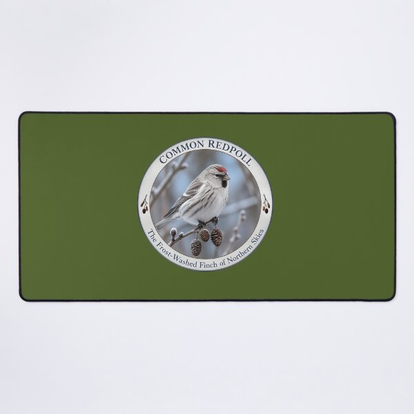 Item preview, COMMON REDPOLL – The Frost‑Washed Finch of Northern Skies designed and sold by The Digital Compass.