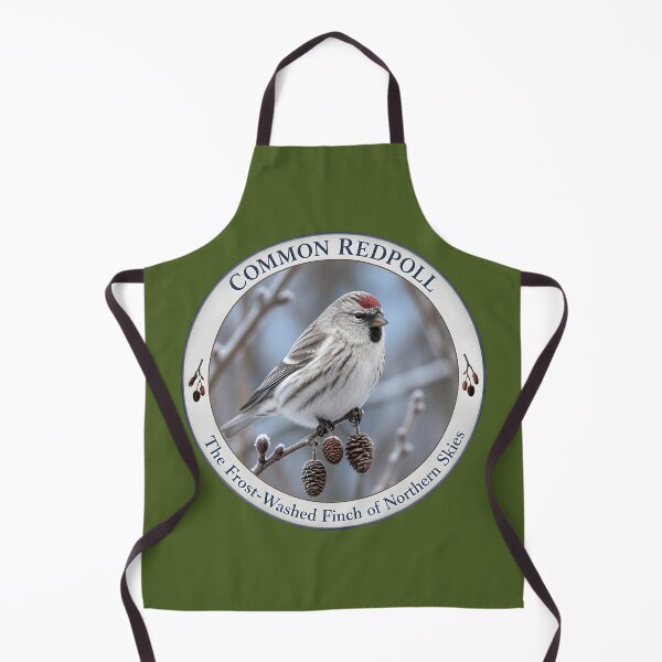 Item preview, COMMON REDPOLL – The Frost‑Washed Finch of Northern Skies designed and sold by The Digital Compass.