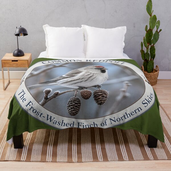 Item preview, COMMON REDPOLL – The Frost‑Washed Finch of Northern Skies designed and sold by The Digital Compass.