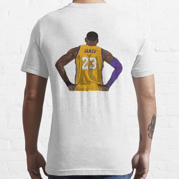 Los Angeles Lakers Nike LeBron James Shirt Digital Art by Th - Pixels