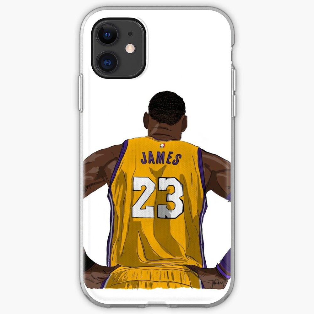  Coque  iPhone  LA LeBron  James   par JJMoe7 Redbubble