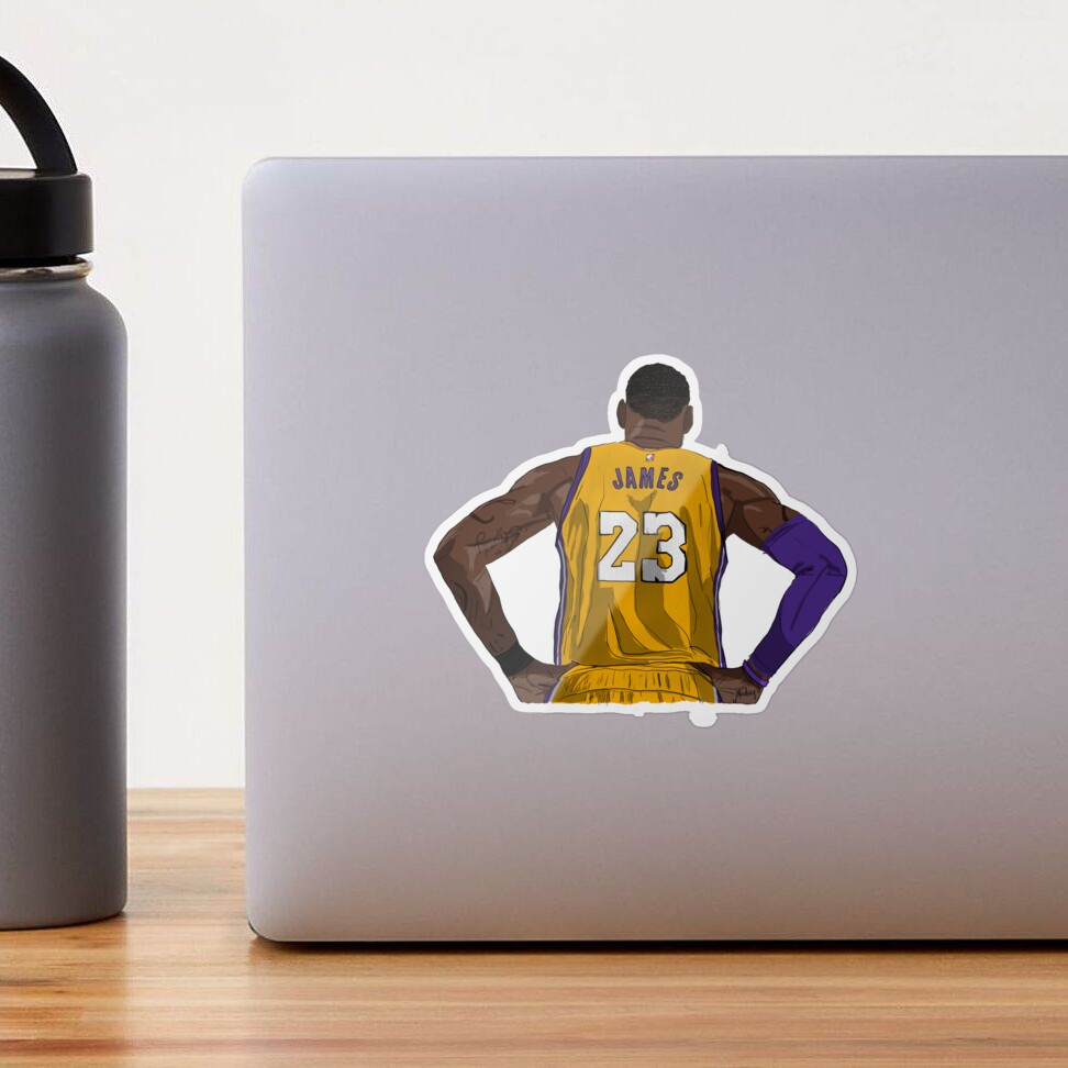 Purple Lakers LeBron Poster for Sale by JJMoe7