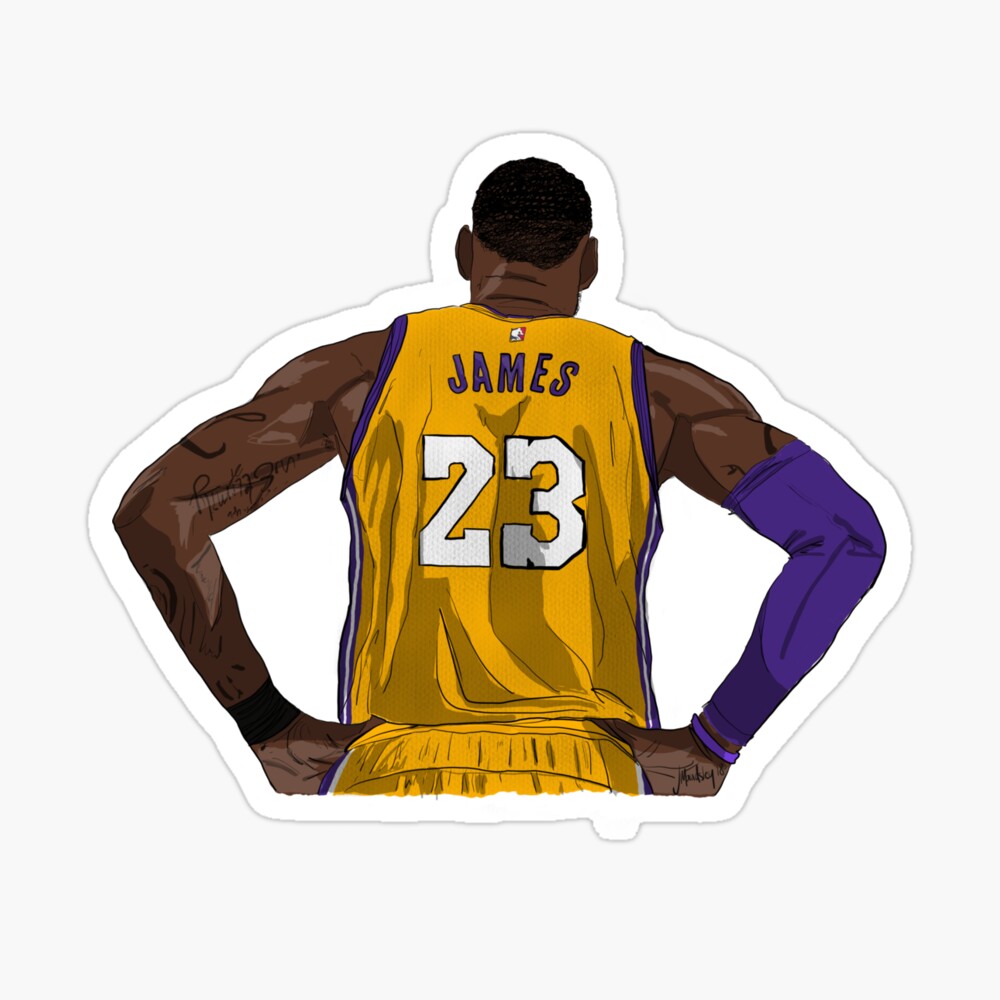 LeBron James Statement Jersey Poster for Sale by designsheaven