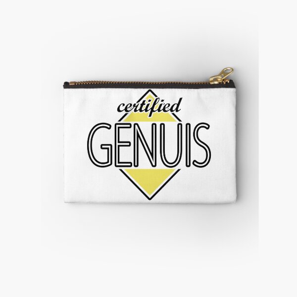 Item preview, Certified Genuis (yellow) designed and sold by ItBearlyFits.