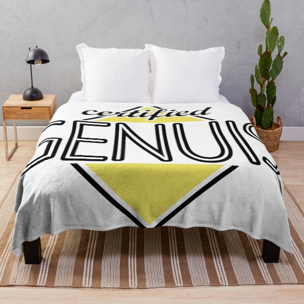 Item preview, Certified Genuis (yellow) designed and sold by ItBearlyFits.