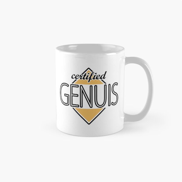 Item preview, Certified Genuis (orange) designed and sold by ItBearlyFits.