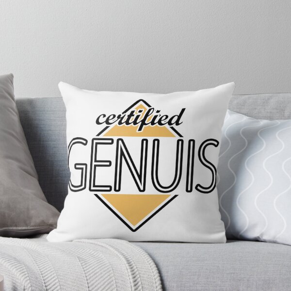 Item preview, Certified Genuis (orange) designed and sold by ItBearlyFits.