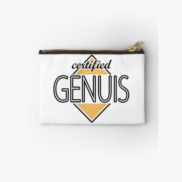 Item preview, Certified Genuis (orange) designed and sold by ItBearlyFits.