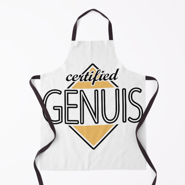 Item preview, Certified Genuis (orange) designed and sold by ItBearlyFits.