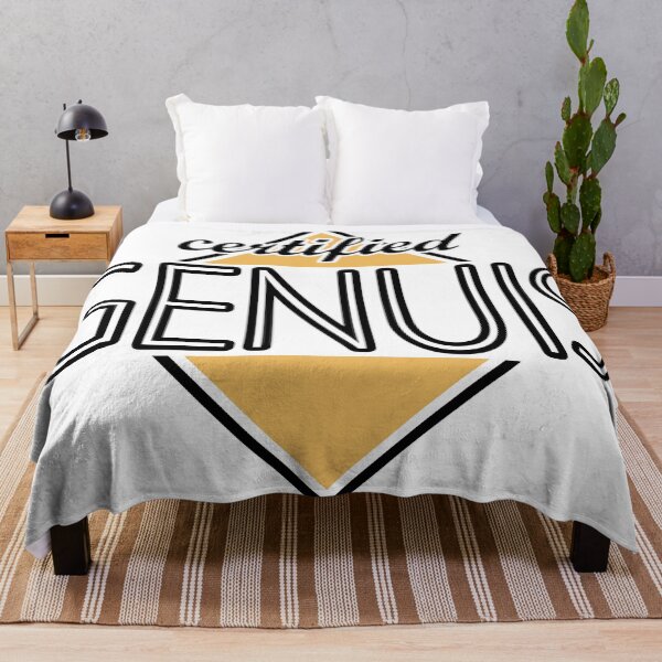 Item preview, Certified Genuis (orange) designed and sold by ItBearlyFits.
