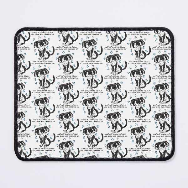 Item preview, A Wet Cat Just Carries On Pattern designed and sold by Colmeia de Ideias.