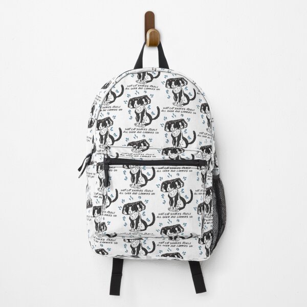 Item preview, A Wet Cat Just Carries On Pattern designed and sold by Colmeia de Ideias.