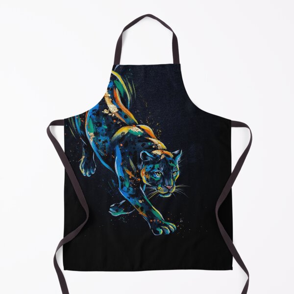 Item preview, Vibrant Colorful Panther Paint Splatter Art designed and sold by Outlet Raloel.