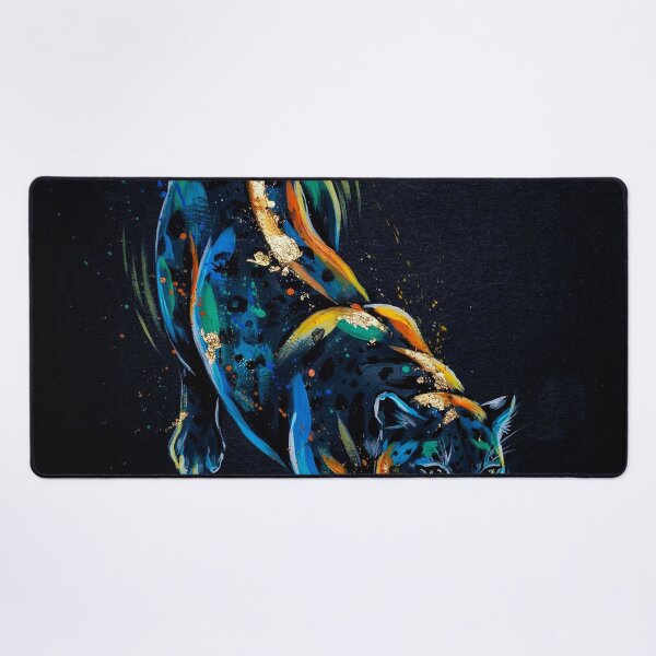 Item preview, Vibrant Colorful Panther Paint Splatter Art designed and sold by Outlet Raloel.