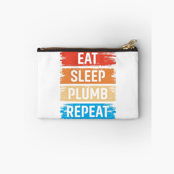 Item preview, Eat Sleep Plumb Repeat designed and sold by MTDesignLab.