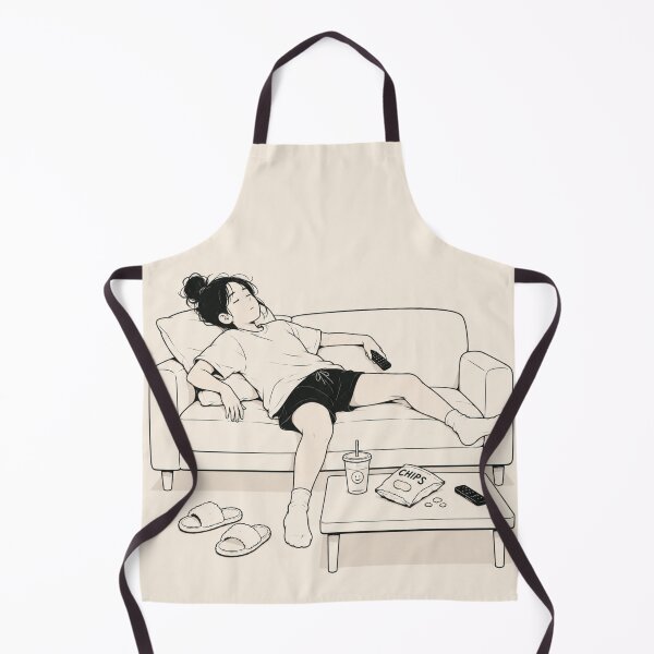 Item preview, Couch Mode (Women) – Minimalist Relaxation Illustration designed and sold by LAZYI.