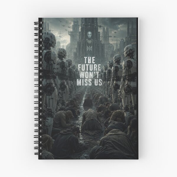 Item preview, AI - The Future Won't Miss Us designed and sold by MetusArt.